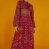 Farm Rio Red Sunset Tapestry Embroidered Maxi Dress 1 Farm Rio Red Sunset Tapestry Embroidered Maxi Dress -Farm Rio Fashion Store 301808 01 1