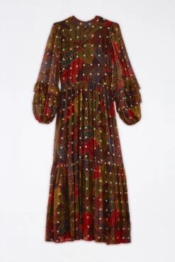 Farm Rio Black Rainforest Maxi Dress 9 Farm Rio Black Rainforest Maxi Dress -Farm Rio Fashion Store 301812 04