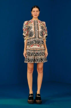 Farm Rio Romantic Garden Mini Skirt 10 Farm Rio Romantic Garden Mini Skirt -Farm Rio Fashion Store 301944 03 1