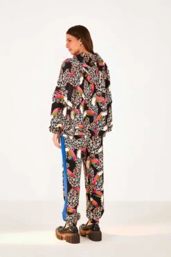 Leopard Toucans Sweatshirt -Farm Rio Fashion Store 301962 04