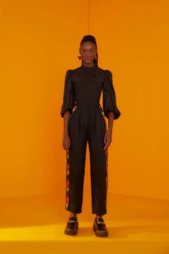 Farm Rio Black Lace Blouse -Farm Rio Fashion Store 301996 04