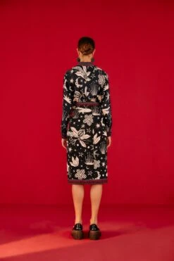 Farm Rio Black & White Cerrado Sky Shirt -Farm Rio Fashion Store 302034 04