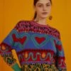 Farm Rio Graphic Elements Ainika Sweater -Farm Rio Fashion Store 302370 03 1