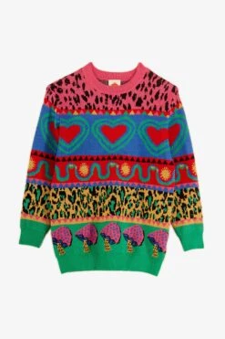 Farm Rio Graphic Elements Ainika Sweater -Farm Rio Fashion Store 302370 04 1