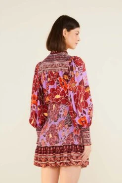 Farm Rio Sweet Floral Mini Dress -Farm Rio Fashion Store 303775 04