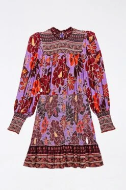 Farm Rio Sweet Floral Mini Dress -Farm Rio Fashion Store 303775 06