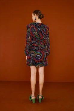 Farm Rio Rainbow Oxen Mini Dress -Farm Rio Fashion Store 303807 04