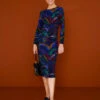 Farm Rio Amazonia Night Lenzing™ Ecovero™ Viscose Midi Dress 1 Farm Rio Amazonia Night Lenzing™ Ecovero™ Viscose Midi Dress -Farm Rio Fashion Store 303850 01