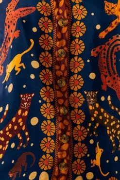 Farm Rio Navy Animal Sky Shirt 10 Farm Rio Navy Animal Sky Shirt -Farm Rio Fashion Store 303857 04