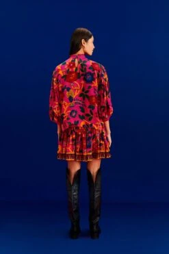 Farm Rio Pink Sweet Forest Blouse -Farm Rio Fashion Store 303876 03