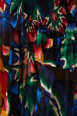 Farm Rio Black Chevron Forest Blouse -Farm Rio Fashion Store 303898 05