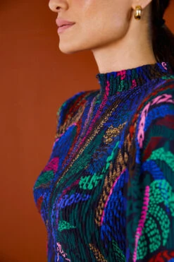 Farm Rio Amazonia Night Mini Dress -Farm Rio Fashion Store 303915 04