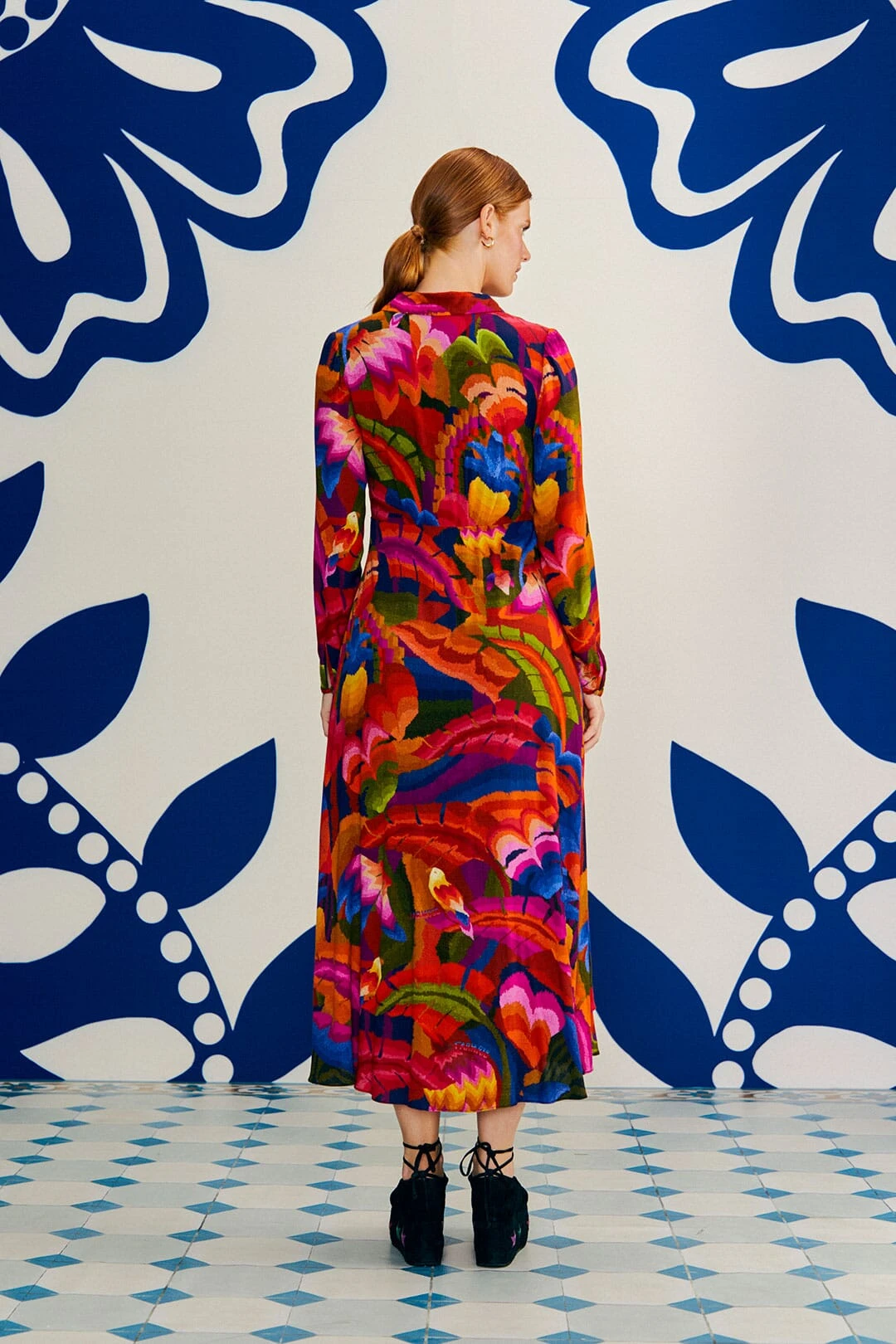 Farm Rio Rainbow Forest Maxi Dress 4 Farm Rio Rainbow Forest Maxi Dress - Image 2