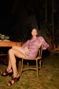 Farm Rio Hearts Sequin Mini Dress -Farm Rio Fashion Store 303936 05