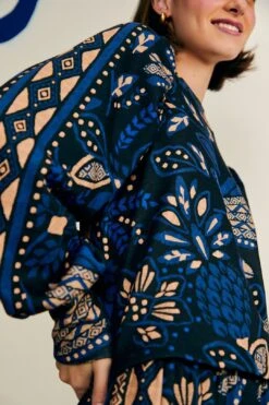 Farm Rio Black Macaw Forest Sweatshirt -Farm Rio Fashion Store 303959 03