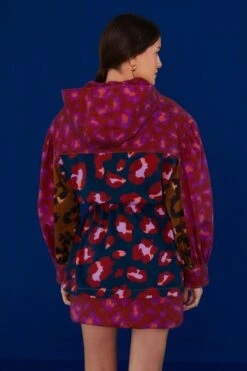 Farm Rio Mixed Leopards Canvas Jacket -Farm Rio Fashion Store 303960 04