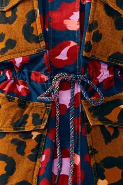 Farm Rio Mixed Leopards Canvas Jacket -Farm Rio Fashion Store 303960 05