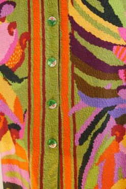 Farm Rio Toucans Scarf Lenzing™ Ecovero™ Viscose Midi Dress 12 Farm Rio Toucans Scarf Lenzing™ Ecovero™ Viscose Midi Dress -Farm Rio Fashion Store 303966 05