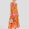 Farm Rio Mixed Pink Prints Maxi Dress 2 Farm Rio Mixed Pink Prints Maxi Dress -Farm Rio Fashion Store 303980 01
