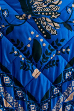 Farm Rio BlackMacaw Forest Reversible Puffer Jacket -Farm Rio Fashion Store 304123 05