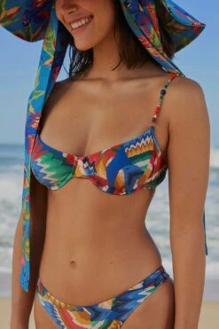 Farm Rio Chevron Toucans Bikini Top -Farm Rio Fashion Store 304293 03