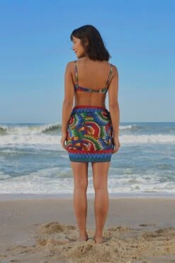 Farm Rio Chevron Toucans Cover Up -Farm Rio Fashion Store 304295 04