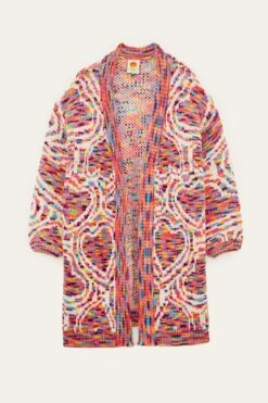 Farm Rio Multicolored Wild Hearts Cardigan -Farm Rio Fashion Store 304507 05