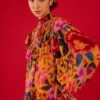 Farm Rio Yellow Floral Dream Blouse -Farm Rio Fashion Store 304566 01 1