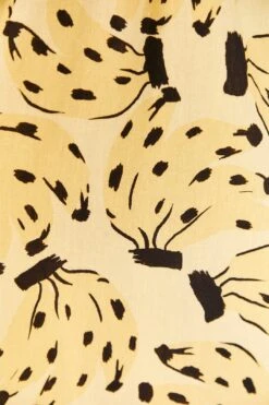 Farm Rio Yellow Bossa Banana Knot Midi Dress -Farm Rio Fashion Store 305266 05