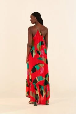 Farm Rio Red Heliconia Maxi Dress 11 Farm Rio Red Heliconia Maxi Dress -Farm Rio Fashion Store 305296 04