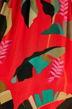 Farm Rio Red Heliconia Maxi Dress 12 Farm Rio Red Heliconia Maxi Dress -Farm Rio Fashion Store 305296 05