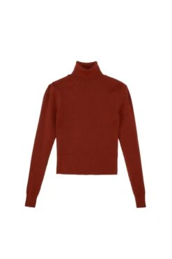 Farm Rio BROWN KNIT BLOUSE -Farm Rio Fashion Store 305363 04