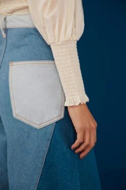 Farm Rio White Smocked Blouse -Farm Rio Fashion Store 305375 02