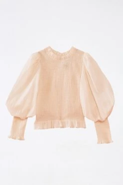 Farm Rio White Smocked Blouse -Farm Rio Fashion Store 305375 04