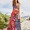 Macaw Scarf Maxi Dress 1 Macaw Scarf Maxi Dress -Farm Rio Fashion Store 305798 01 1