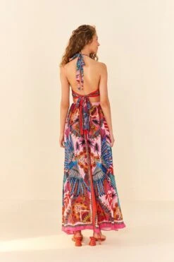 Macaw Scarf Maxi Dress -Farm Rio Fashion Store 305798 04 c6da63dd 06ab 4d8f 8456 ac2616154243