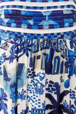 Farm Rio Sweet Rio Tie Strap Maxi Dress -Farm Rio Fashion Store 306061 05