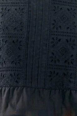 Farm Rio Black Lace Top -Farm Rio Fashion Store 306075 04