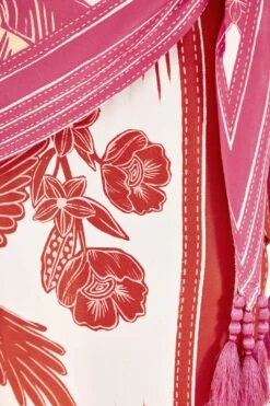 Farm Rio Tropical Dream Lenzing™ Ecovero™ ViscoseMidi Skirt 7 Farm Rio Tropical Dream Lenzing™ Ecovero™ ViscoseMidi Skirt -Farm Rio Fashion Store 306099 04