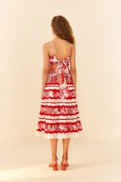 Farm Rio Off-White Rio Tiles Crop Top -Farm Rio Fashion Store 306125 03