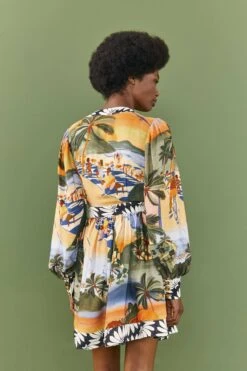 Farm Rio CariocaLenzing™ Ecovero™ Viscose Mini Dress -Farm Rio Fashion Store 306164 04