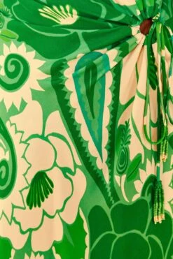 Farm Rio Tropical Groove Circle Cut Out Midi Dress -Farm Rio Fashion Store 306167 05