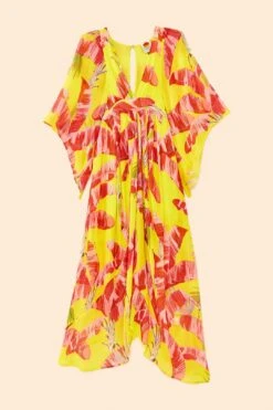 Farm Rio Lime Sweet Jungle Kaftan Dress 13 Farm Rio Lime Sweet Jungle Kaftan Dress -Farm Rio Fashion Store 306209 06