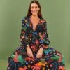 Farm Rio Zodiac Maxi Dress 2 Farm Rio Zodiac Maxi Dress -Farm Rio Fashion Store 306214 01