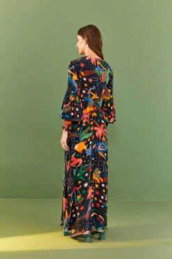 Farm Rio Zodiac Maxi Dress -Farm Rio Fashion Store 306214 04