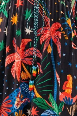 Farm Rio Zodiac Maxi Dress -Farm Rio Fashion Store 306214 05