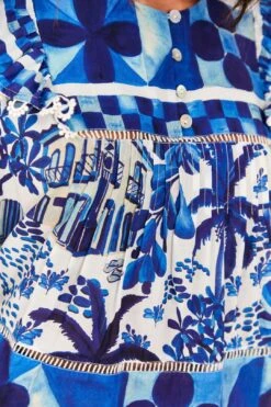 Farm Rio Sweet Rio Long Sleeve Blouse -Farm Rio Fashion Store 306236 05