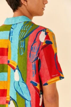 Farm Rio Wonderful Toucans Unisex Shirt -Farm Rio Fashion Store 306242 07
