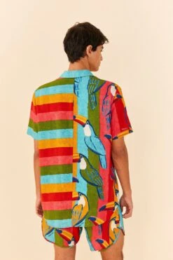Farm Rio Wonderful Toucans Unisex Shirt -Farm Rio Fashion Store 306242 08