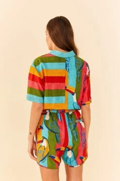 Farm Rio Wonderful Toucans Unisex Shorts 13 Farm Rio Wonderful Toucans Unisex Shorts -Farm Rio Fashion Store 306244 03